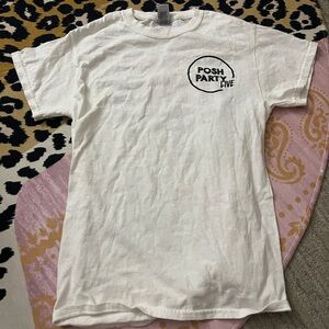 New Posh Party Live Cotton T-Shirt